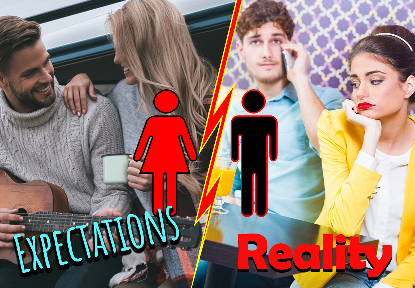 The First Date: Expectations Vs Reality – Crazy Llama